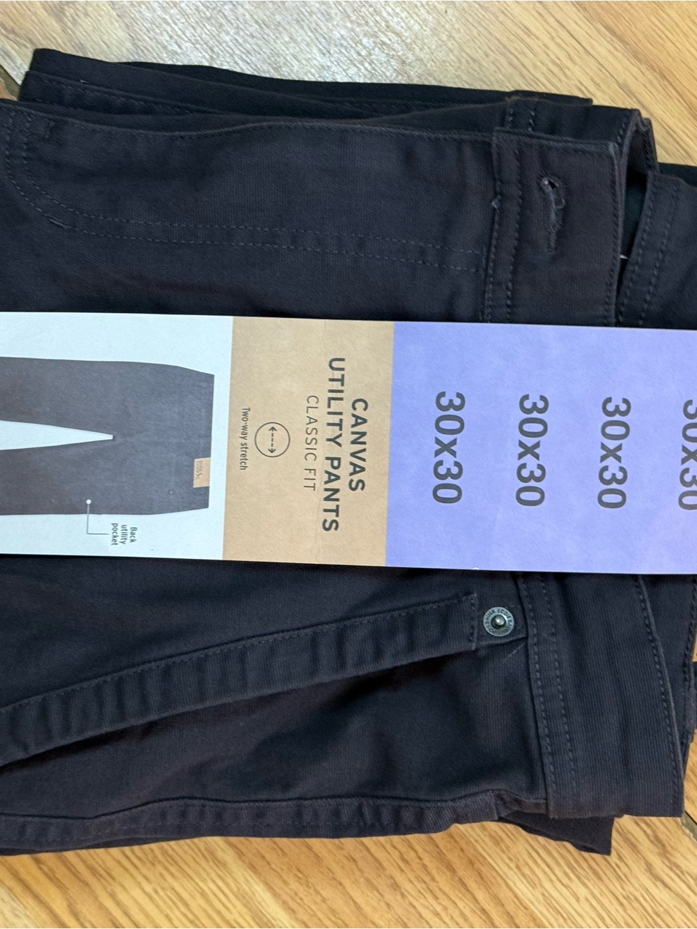Eddie Bauer Navy Straight-Leg Chinos - Picture 10 of 10